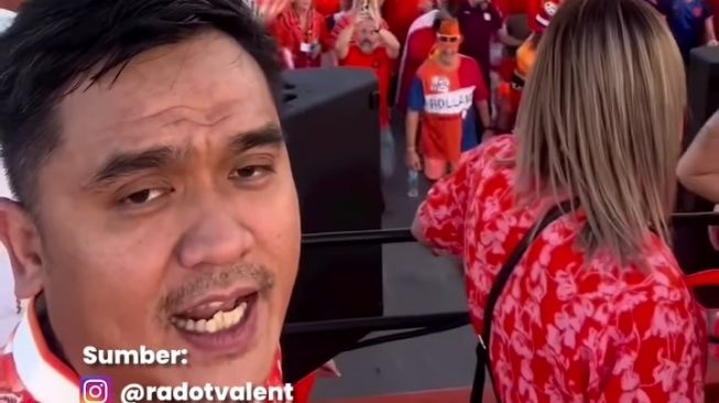 Artis dan Influencer yang Nonton Langsung Piala Dunia 2022 di Qatar (Instagram/@radotvalent)