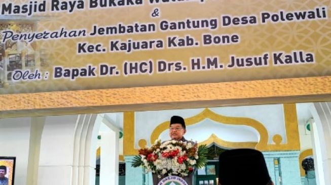 Jusuf Kalla: Suara Masjid Jangan Saling Melampaui, Biar Lebih Syahdu