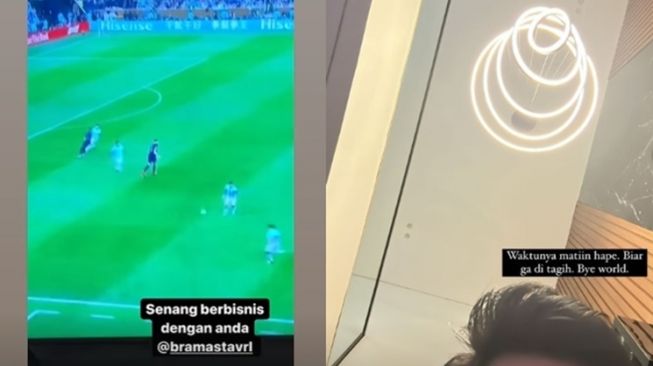 Artis Nobar Final Piala Dunia 2022 (Instagram/@bramastavrl)