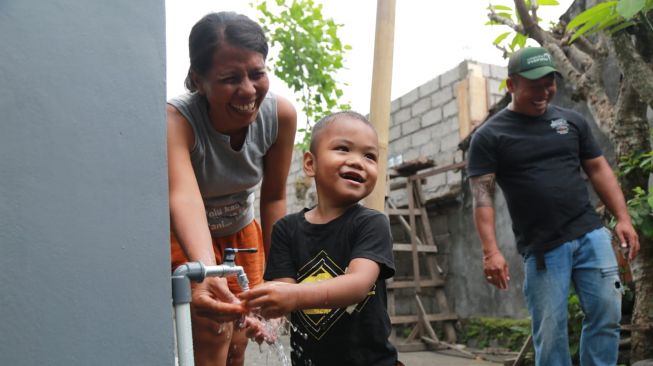 Instalasi Air Terpadu dari Kemensos Mampu Sediakan 12.000 Liter/Hari untuk Warga Klungkung