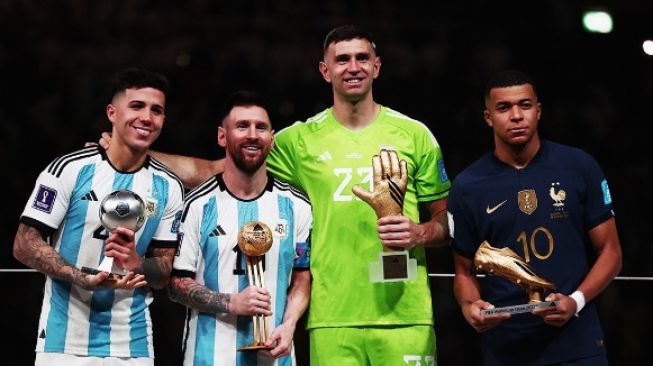 5 Penghargaan yang Diberikan FIFA dan Adidas di Akhir Piala Dunia 2022