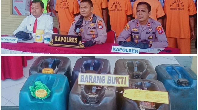 Polres Barsel Tangkap Kawanan Pelaku Pemerasan di DAS Barito