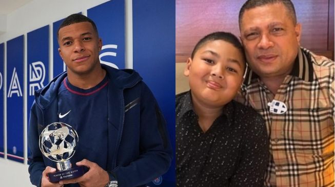 Adu Gaya Raul Lemos dan Kylian Mbappe (Instagram/@raullemos06 dan @k.mbappe)