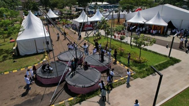 Berlokasi di CIBIS Park Jakarta Selatan, Mitsubishi gelar "Kids Life's Adventure Park" [PT MMKSI].