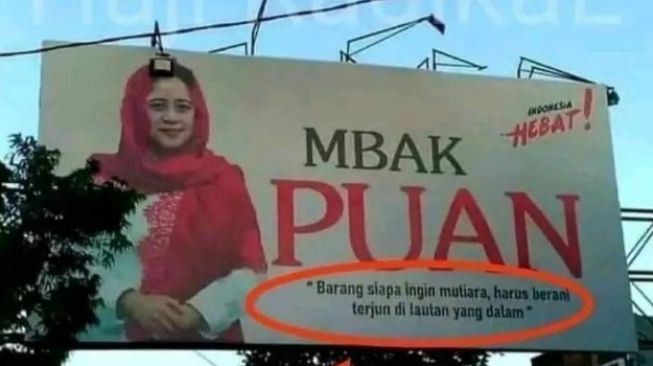 Baliho Puan Maharani Blunder Lagi, Niat Hati Kutip Kata-kata Soekarno Malah Disebut Ajak 'Bunuh Diri'