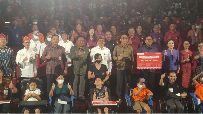 Karya Seni Disabilitas di Graha Nawasena Denpasar Mulai Kuliner Hingga Lukisan