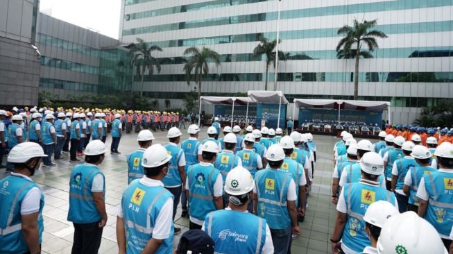 Gelar Apel Siaga Nataru, PLN Siap Pasok Listrik Andal dan Petugas Siaga untuk Layani Pelanggan