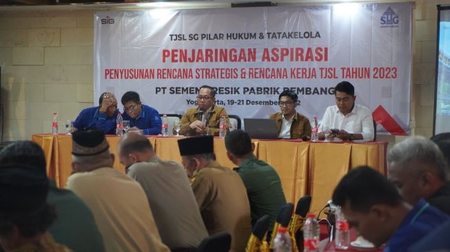 Perkokoh Sinergi Jelang Tantangan 2023, SG Adakan Evaluasi dan Penjaringan Aspirasi Program TJSL Bersama Mitra Strategis