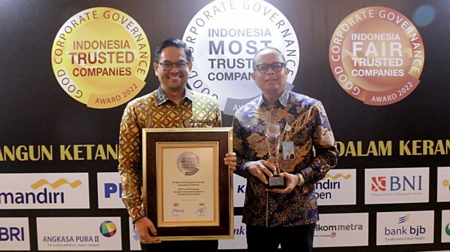 Terapkan GCG secara Excellent, Bank BJB Raih Predikat Indonesia Most Trusted Companies