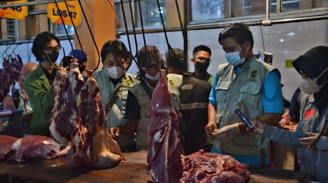 Lakukan Monitoring Jelang Nataru, Dinas Pertanian dan Pangan Kota Jogja Temukan Daging Tak Kantongi Izin Edar