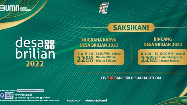 Link Streaming Program Bincang Desa BRILIAN Bank BRI