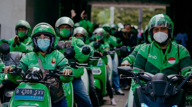 Grab Guyur Dana Abadi Rp16 Miliar ke Para Mitra