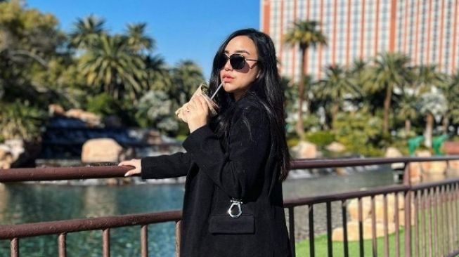 Kredit Foto: Potret Salmafina liburan ala sultan di Las Vegas (Instagram/@salmafinasunan)