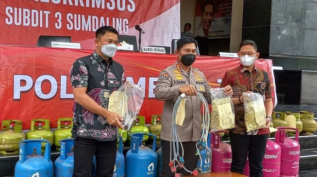 Polisi Tangkap 20 Tersangka Sindikat Penyuntik Gas Subsidi Jadi Nonsubsidi di Jakarta dan Bekasi