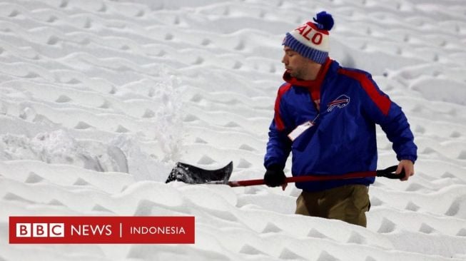 Badai Musim Dingin AS dan Kanada: Suhu Capai -55 Derajat Celcius hingga Sebabkan Frostbite