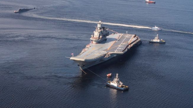 Mengenal Kuznetsov-class, Kapal Induk Rusia yang bernasib Kurang Mujur