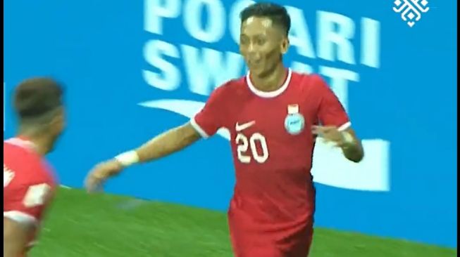 Momen Gol Ajaib Timnas Singapura di Piala AFF 2022, Assist Langsung dari Kiper