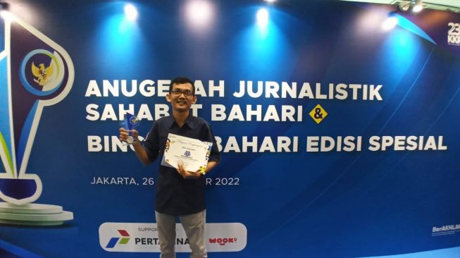 Jurnalis Suara.com Juara Lomba Anugerah Jurnalistik Sahabat Bahari KKP 2022