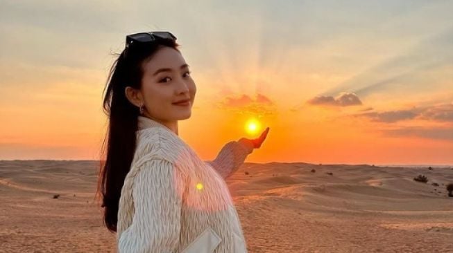 Artis Liburan di Dubai Tahun 2022 (Instagram/@natashawilona12)