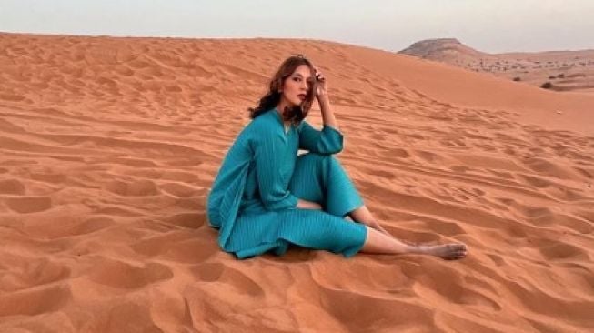 Artis Liburan di Dubai Tahun 2022 (Instagram/@paula_verhoeven)