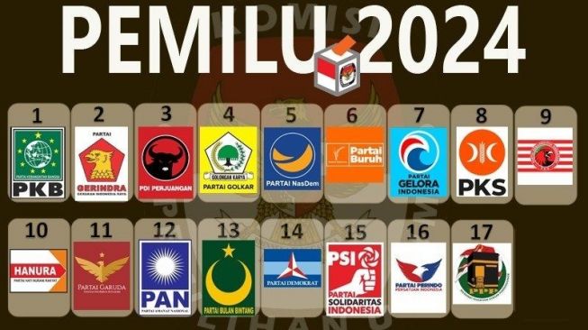 Peserta Pemilu 2024. (Foto dok. KPU/Antara)