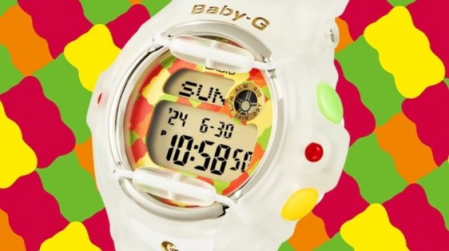 BABY-G Gandeng Perusahaan Permen Asal Jerman HARIBO, Hadirkan BG-169HRB-7 yang Fun and Playfull