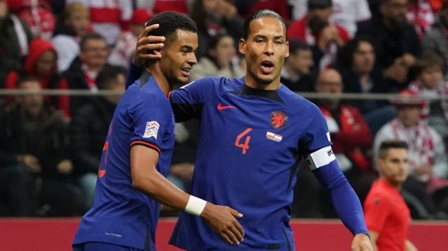 Sakitnya Hati Manchester United Kena Tikung, Virgil van Dijk Sudah Tahu Cody Gakpo Bakal Gabung Liverpool