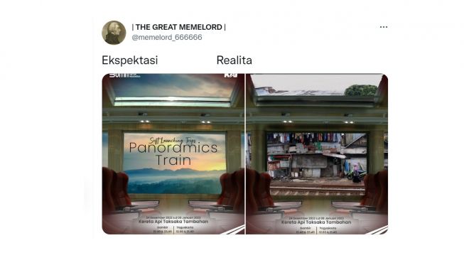 Meme kereta panoramic. (Twitter/memelord_666666)