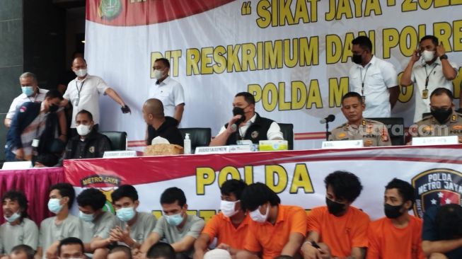 Polda Metro Jaya Sebut 112 Tindak Kejahatan di Jadetabek Terungkap Dalam Waktu 15 Hari, Terbanyak Curanmor