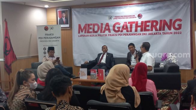 PDIP DPRD DKI Gelar Diskusi Laporan Kerja Politik 2022, Enggan Bahas Kinerja Anies