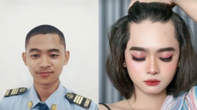 Viral Seorang Taruna Gagah Bertransformasi Jadi Perempuan Setelah Kenal TikTok, Ini Kisah di Baliknya