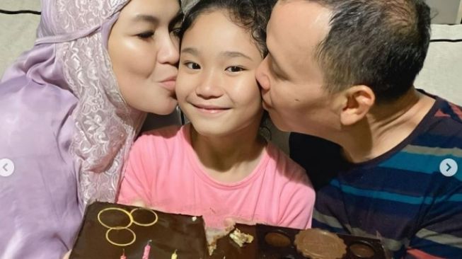  Potret ultah ke-9 Bilqis anak Ayu Ting Ting (Instagram/@ayutingting92)