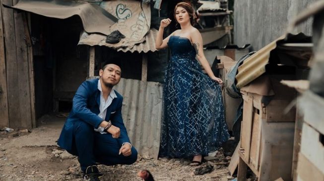 Prewedding Komika (Instagram/@tretanmuslim)