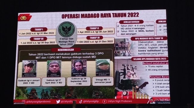 Kelompok teroris Mujahidin Indonesia Timur atau MIT di Poso, Sulawesi Tengah. [Bidik layar]