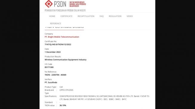 Bocoran OPPO Reno 8T. [Pricebaba]