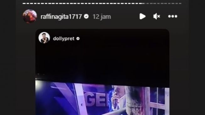 Raffi Ahmad jadi host acara tahun baru (Instagram)