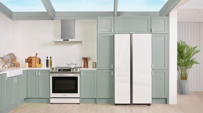 Samsung Bespoke Side-by-Side Refrigerator. [Samsung Indonesia]