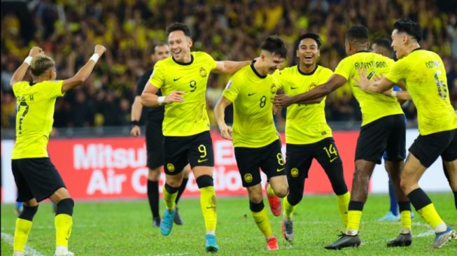 Hasil Semifinal Piala AFF 2022: Penuh Drama, Malaysia Bungkam Thailand di Stadion Bukit Jalil