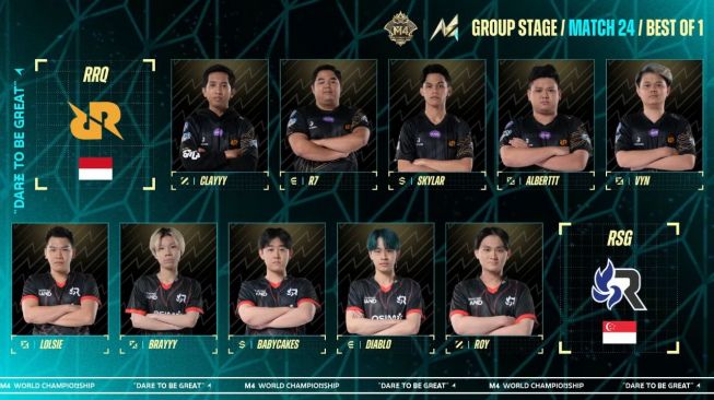 Hasil M4 Mobile Legends Hari Ini 4 Januari: RRQ Hoshi Lolos Upper Bracket