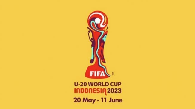 Desain grafis yang menampilkan logo Piala Dunia U-20 Indonesia 2023. (dok. Kemenpora)