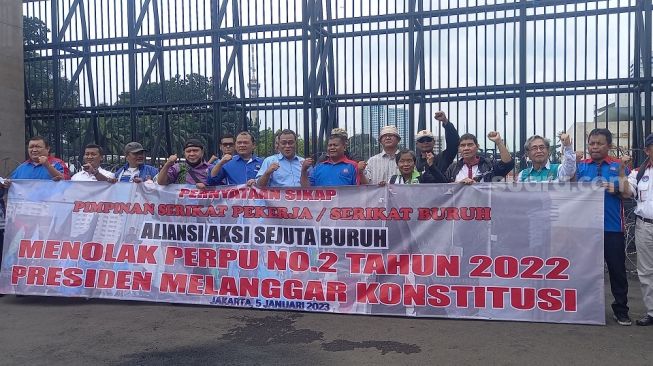Penipuan Publik, Buruh Desak Presiden Jokowi Cabut Perppu Cipta Kerja
