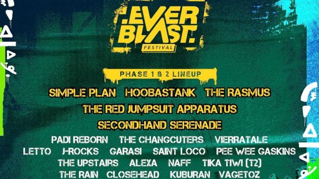 Everblast Festival Umumkan Line Up Fase 2, Ada The Rasmus dan Seconhand Serenade