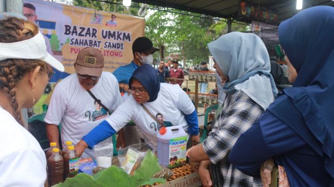 Wadahi Pelaku Usaha di Kepulauan Babel, UKM Sahabat Sandi Bersama Gemawira Bantu Akses Pasar UMKM Melalui Bazar