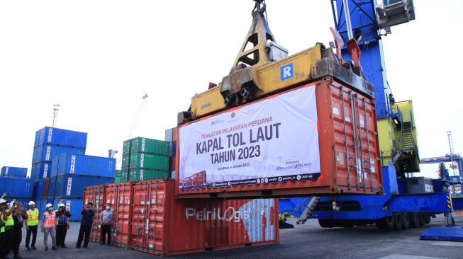 Pelayaran Tol Laut 2023 Resmi Dijalankan, Total 39 Trayek