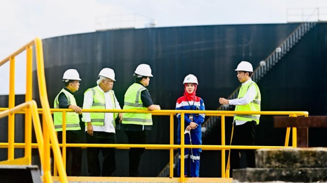 Tinjau Produksi Migas di Blok Rokan, Jokowi Targetkan Pertamina Produksi 400 Ribu Barel per Hari