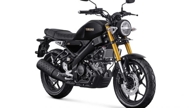 Yamaha XSR 155 warna baru Metallic Black Elegance [PT YIMM].