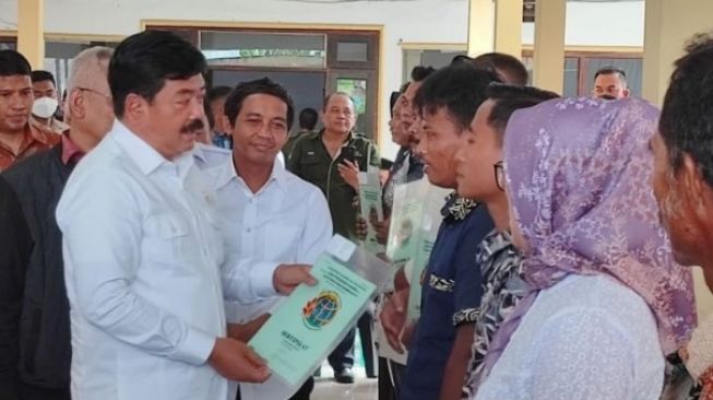 Kepala Badan Pertanahan Nasional: Jangan Agunkan Sertifikat Tanah Kepada Rentenir