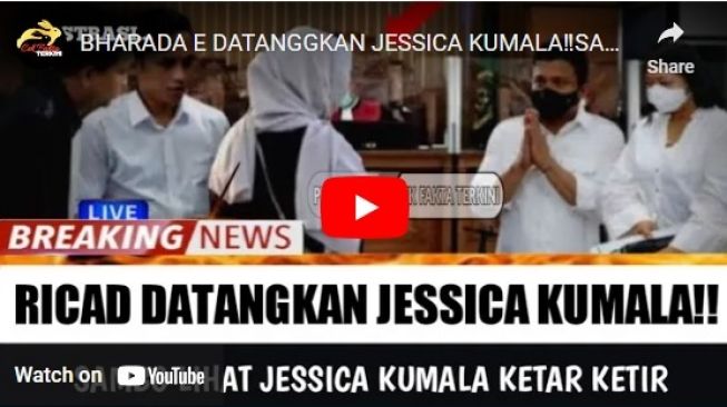 Cek Fakta: Benarkah Bharada E Datangkan Tersangka Kopi Sianida Jessica ke Sidang Kasus Brigadir J?