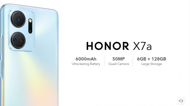 Honor X7a. [Hihonor.com]