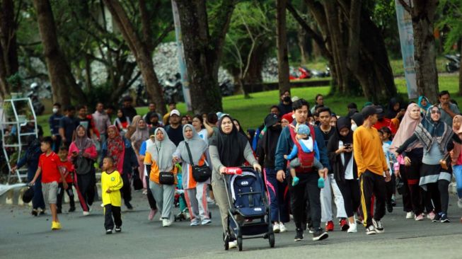 Kemeriahan HUT ke-47 Inalum, Warga Ikut Jalan Sehat hingga Aksi Band Repvblik